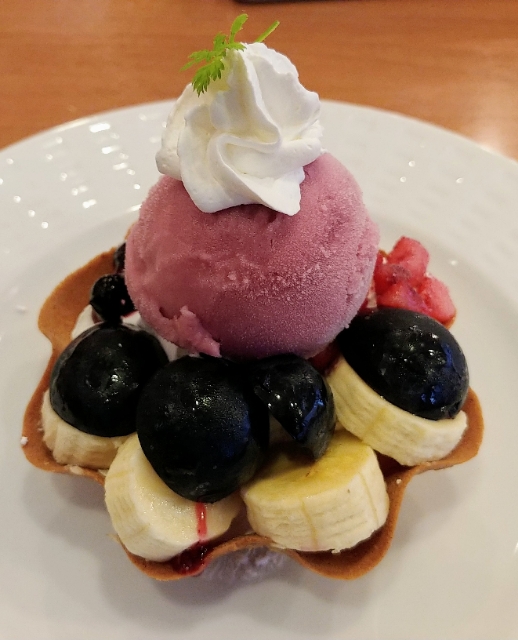 ココスのナガノパープルのタルト